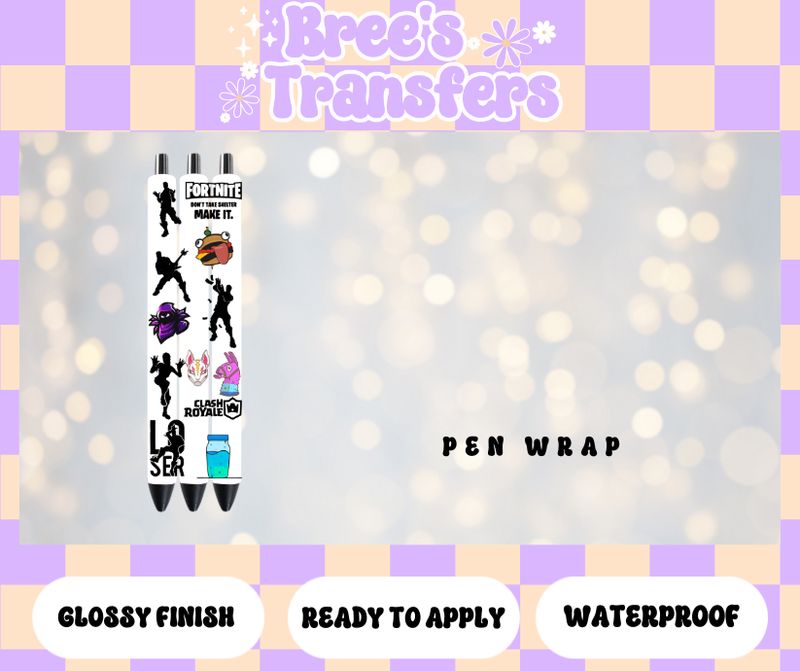 FORTNITE PEN WRAP