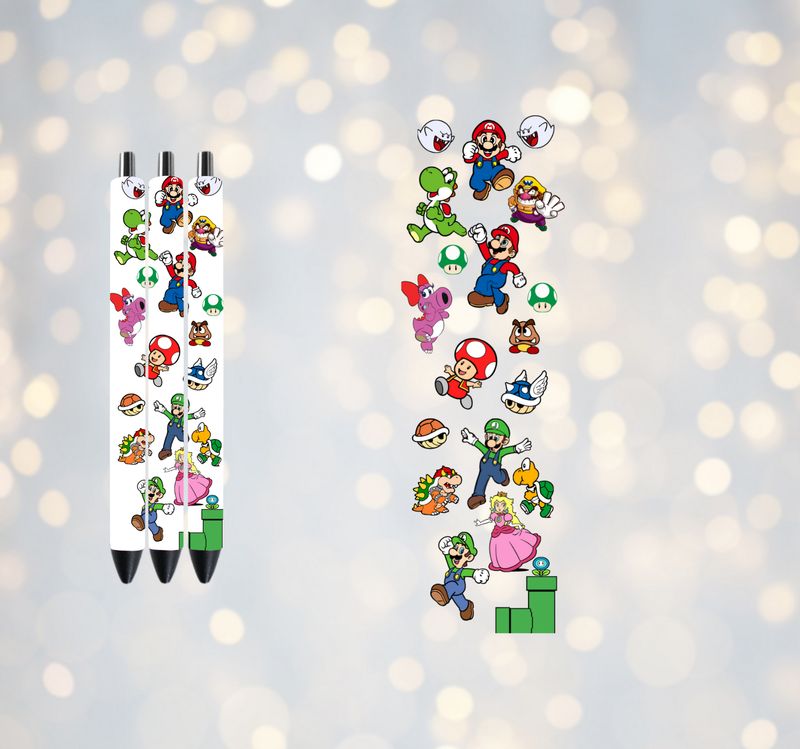 Super Mario Pen Wrap