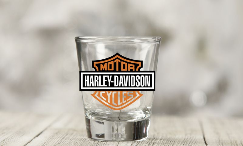 Harley Shot Decal