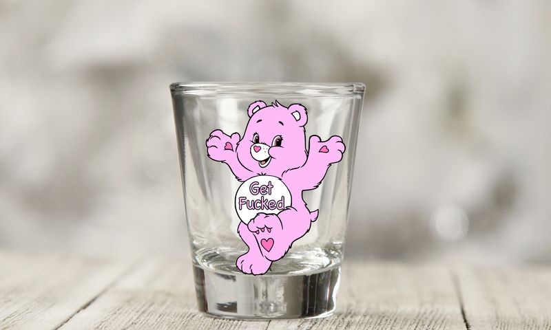 Get Fucked Shot Decal