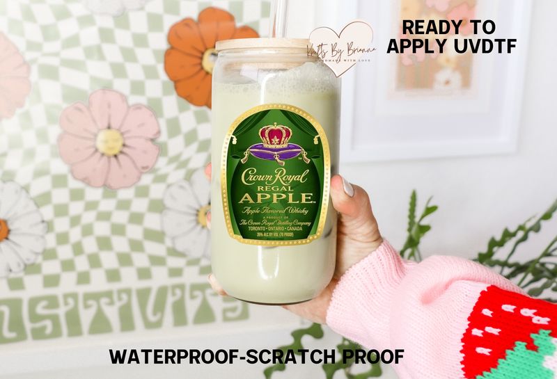 CROWN ROYAL APPLE DECAL