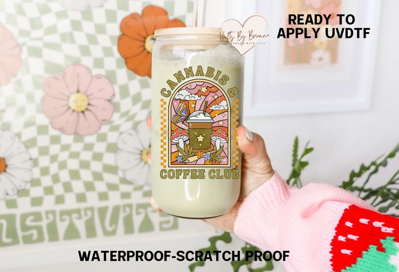 CANNABIS &amp; COFFEE DECAL
