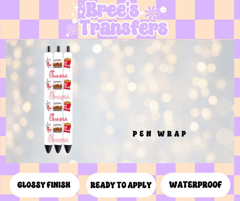CHICK FIL A PEN WRAP