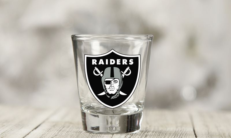 Raiders Shot Decal