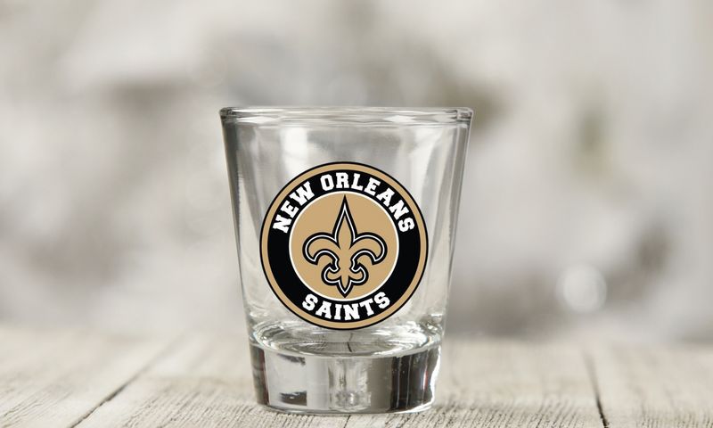 Saints Shot Decal