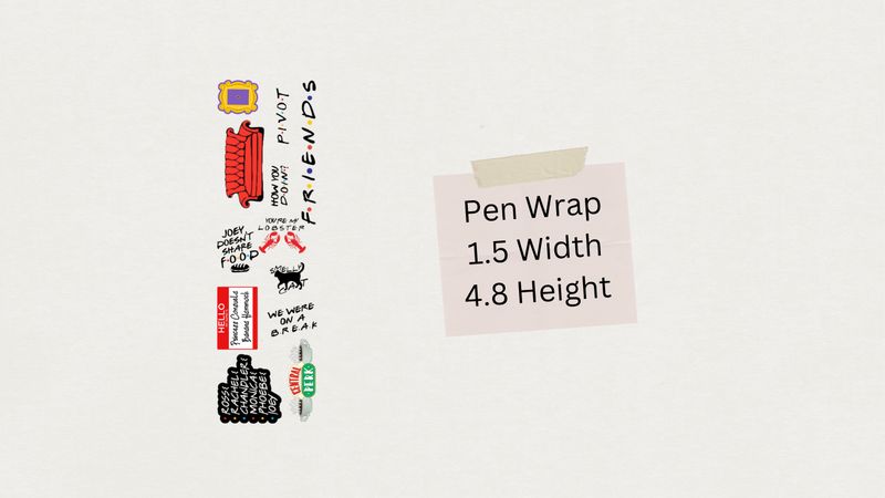 FRIENDS PEN WRAP