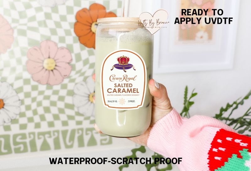 CROWN ROYAL SALTED CARAMEL DECAL