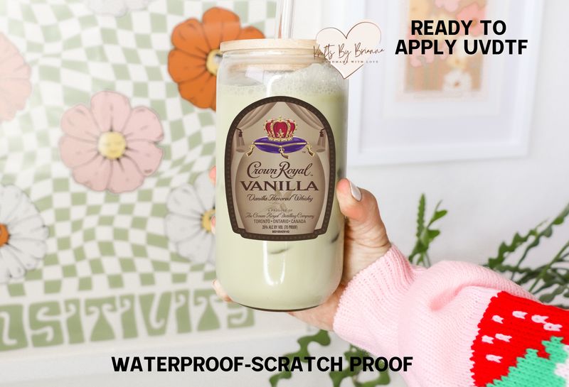 CROWN ROYAL VANILLA DECAL