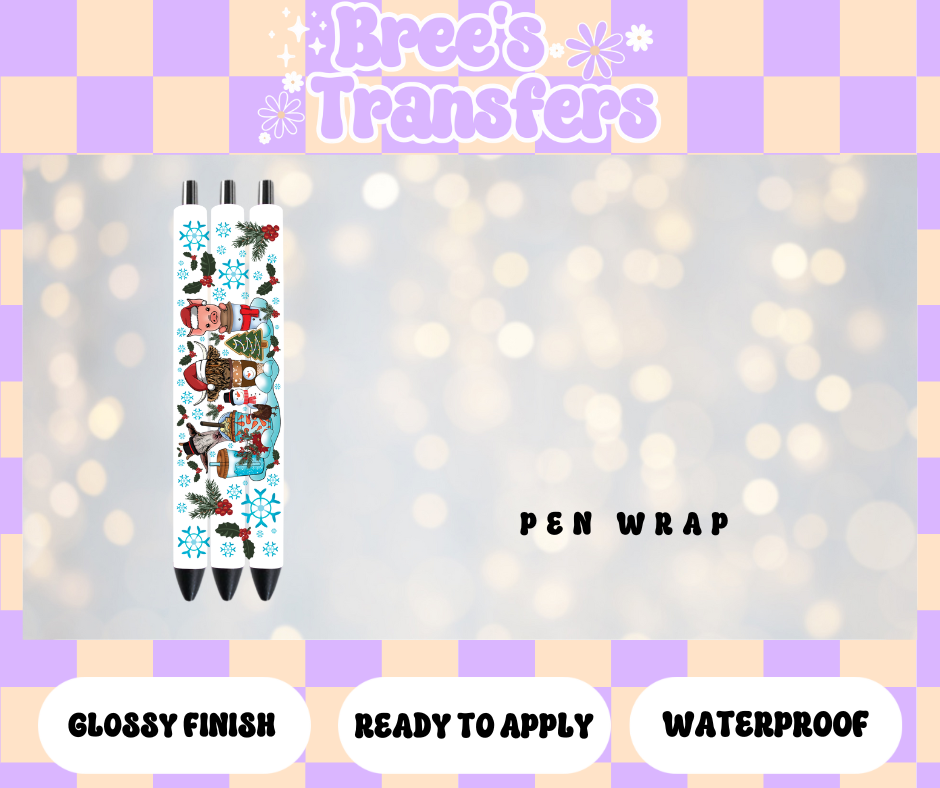 XMAS PEN WRAPS