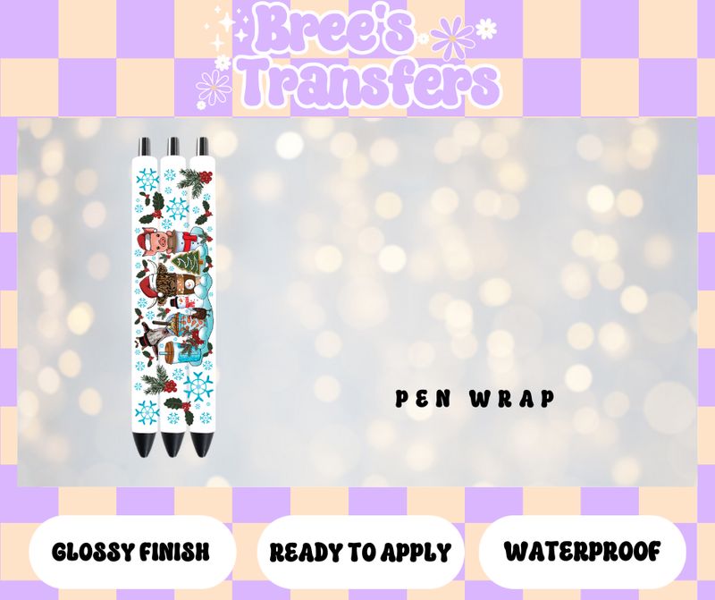 XMAS PEN WRAPS