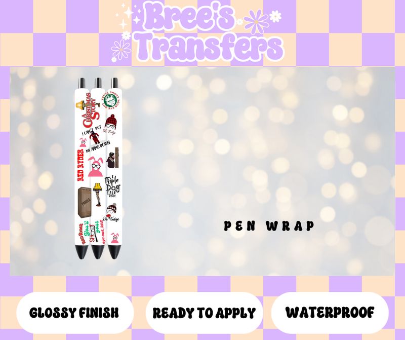 A XMAS STORY PEN WRAP