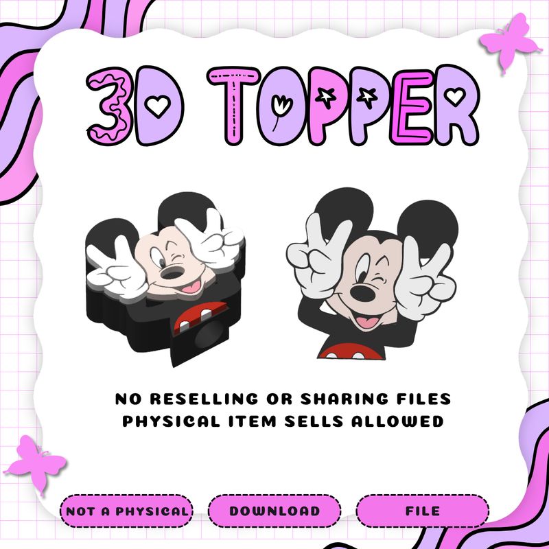 PEACE MICKEY DIGITAL DOWNLOAD