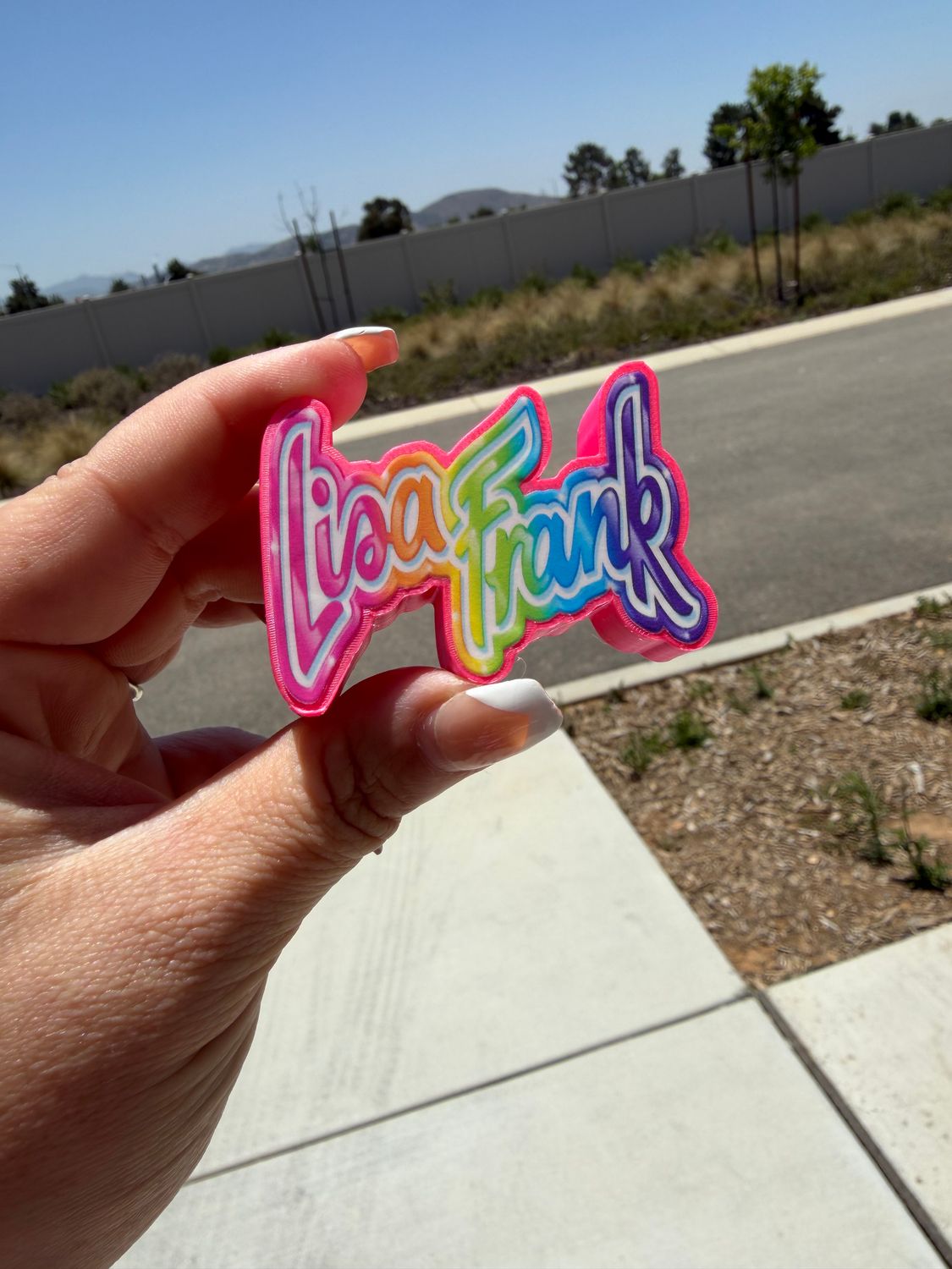 LF PINK PEN TOPPER DOUBLE SIDED