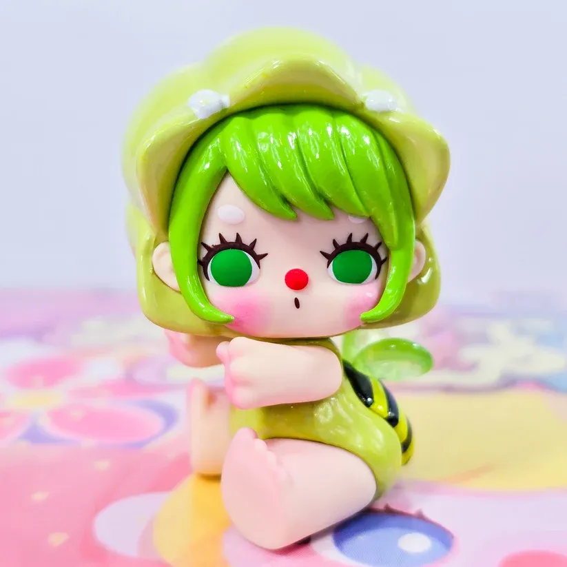 LIILA GOOD THINGS GREEN FLOWER SHINNY
