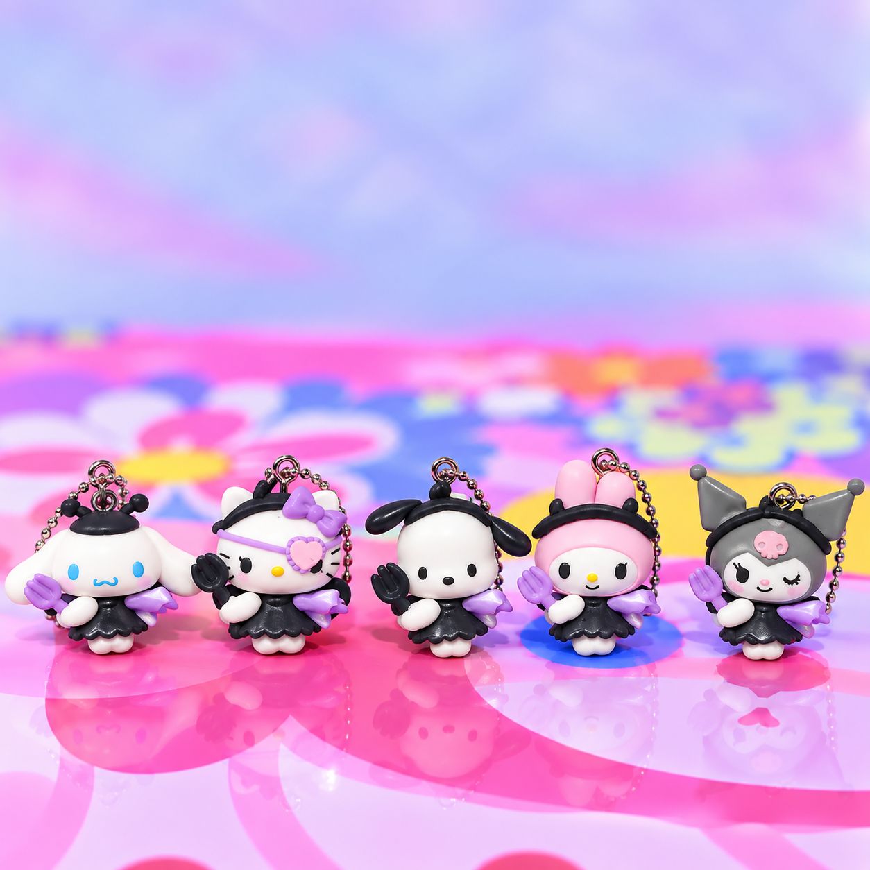 SANRIO KEYCHAIN SET