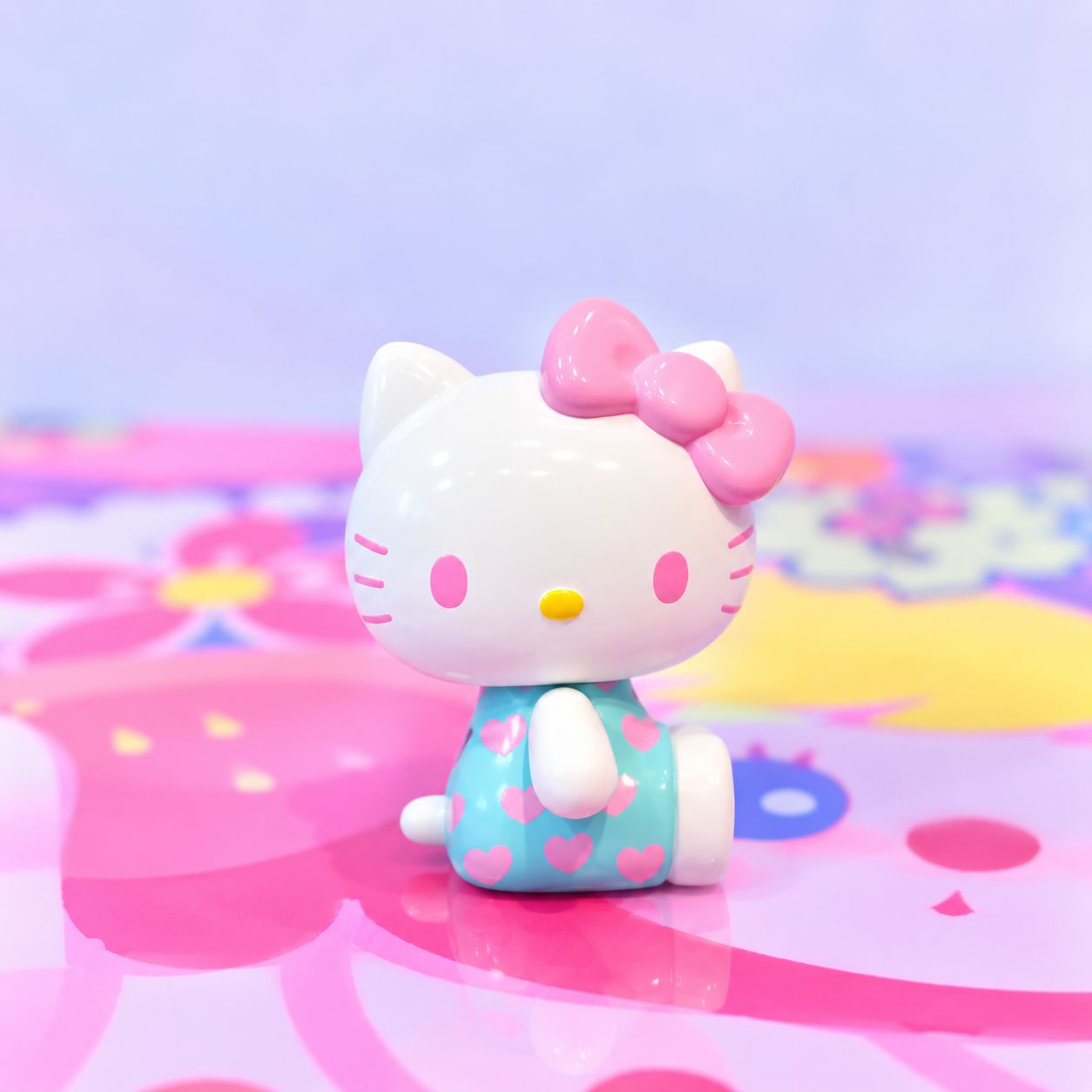 HK POCKA DOTS BLUSE AND PINK