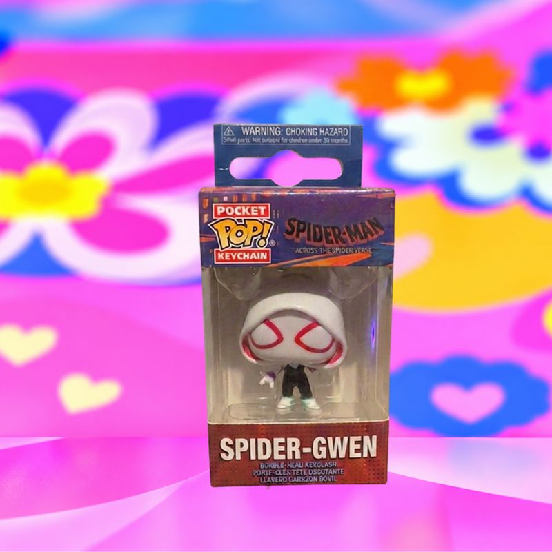 SPIDERMAN Keychain Pocket Pop!