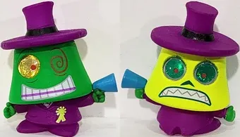 BLACK LIGHT NBC SERIES 2 DOORABLES MAYOR GREEN