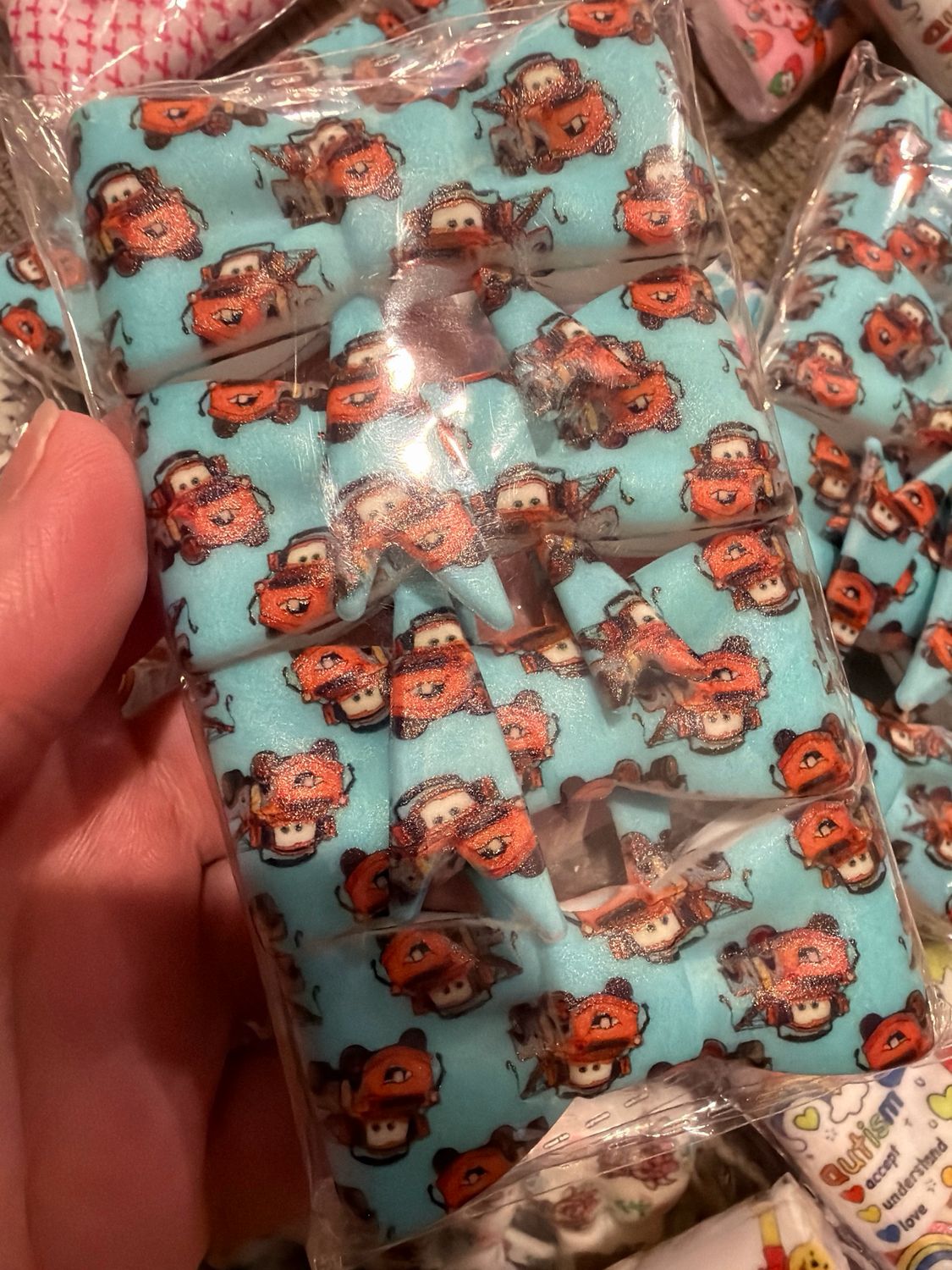 MATER BLUE 4 BOWS