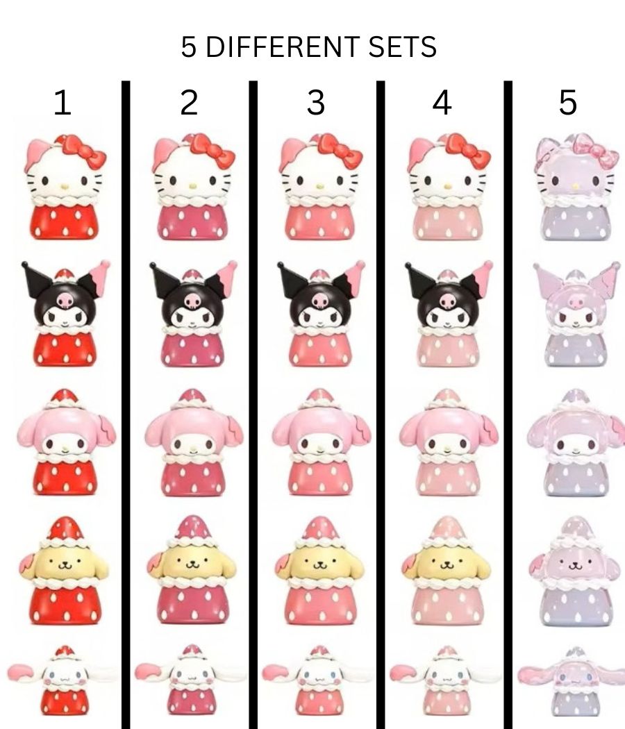 HK STRAWBERRY 5 PIECES SET 1