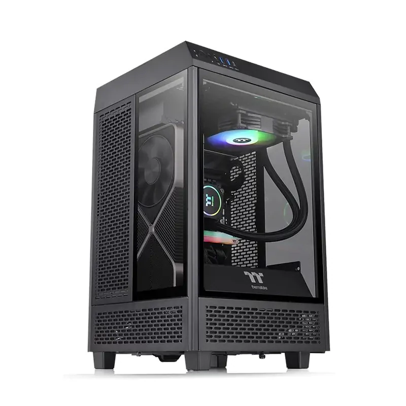 Thermaltake The Tower 100 TG Mini ITX Case Thermaltake The Tower 100 TG Mini ITX Case