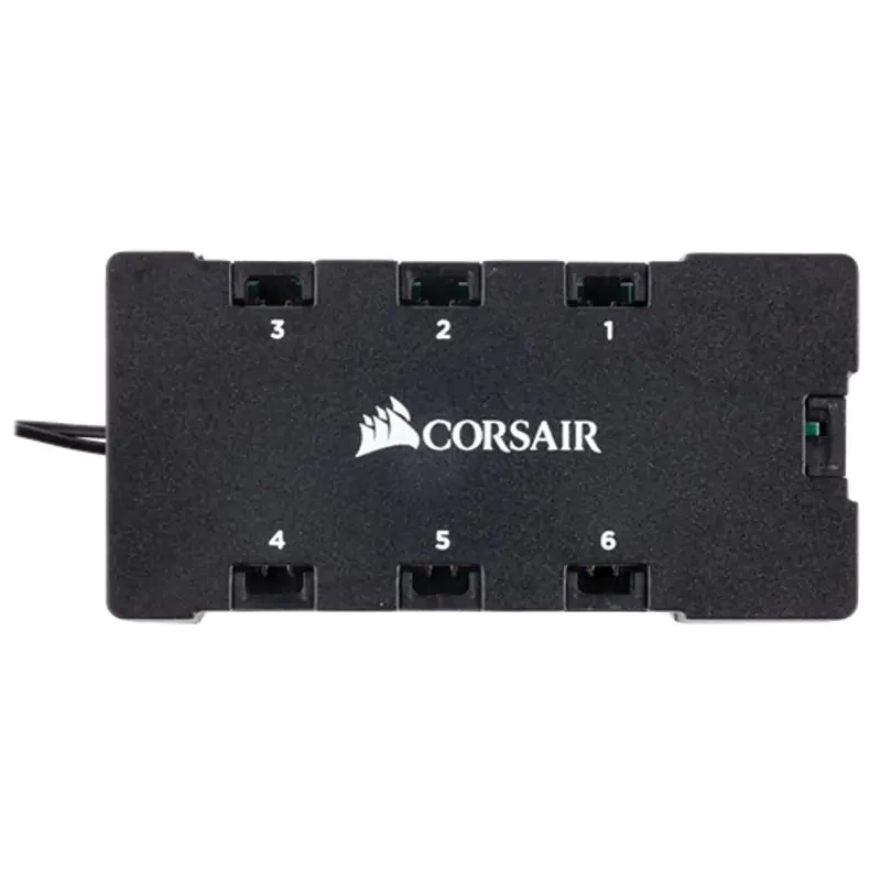 Corsair 6 Port RGB Fan LED Hub Corsair 6 Port RGB Fan LED Hub