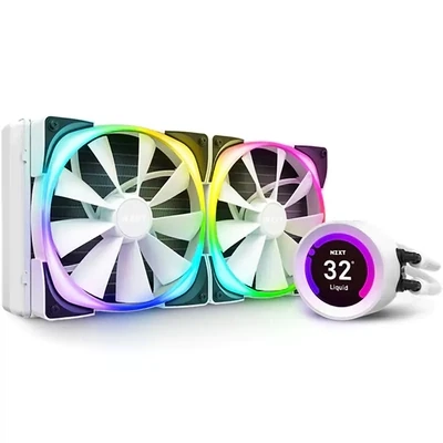 NZXT Kraken Z63 280mm RGB LCD AIO Liquid CPU Cooler - White