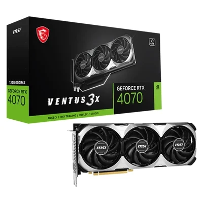 MSI GeForce RTX 4070 Ventus 3X 12G Graphics Card