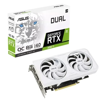 Asus GeForce RTX 3060 Ti Dual OC 8G White Graphics Card