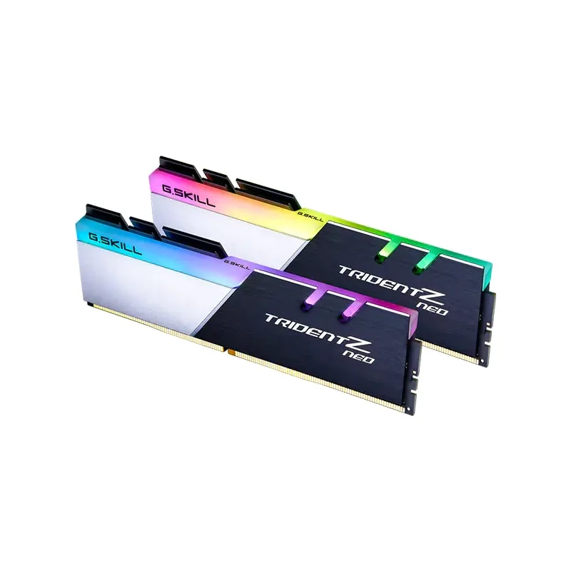 G.Skill 32GB (2x16GB) F4-3600C16D-32GTZNC Trident Z Neo C 3600MHz AMD RGB DDR4 RAM G.Skill 32GB (2x16GB) F4-3600C16D-32GTZNC Trident Z Neo C 3600MHz AMD RGB DDR4 RAM