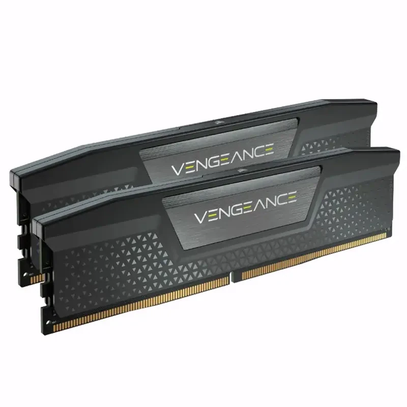 Corsair 64GB (2x32GB) CMK64GX5M2B5600C40 Vengeance C40 5600MHz DDR5 DRAM - Black