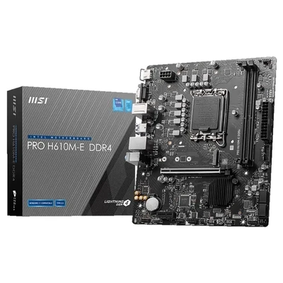 MSI Pro H610M-E LGA1700 mATX Motherboard