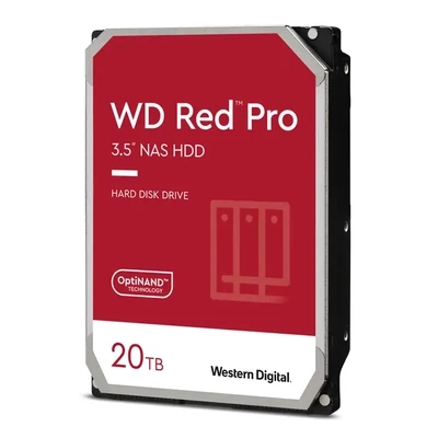 Western Digital Red Pro 20TB 3.5in SATA Hard Drive