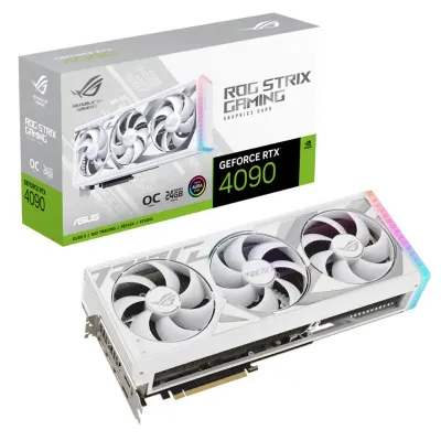 Asus GeForce RTX 4090 ROG Strix OC 24G White Graphics Card