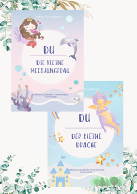 Special Buch-Bundle | 🌸 DU - die kleine Meerjungfrau & DU - der kleine Drache 🌸