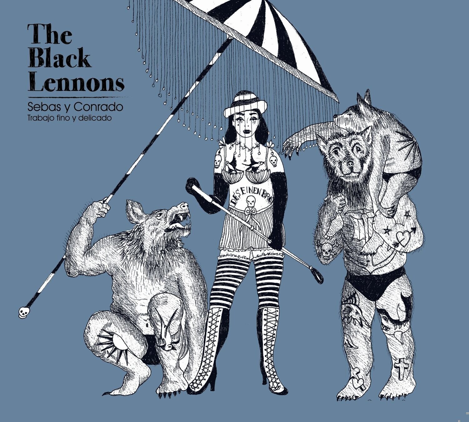 PR-015 -  The Black Lennons – Sebas y Conrado: Trabajo Fino y Delicado  -CD