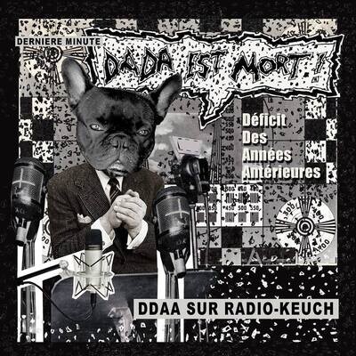 PR-009 - DDAA – Dada est Mort - black vinyl  - double 7"