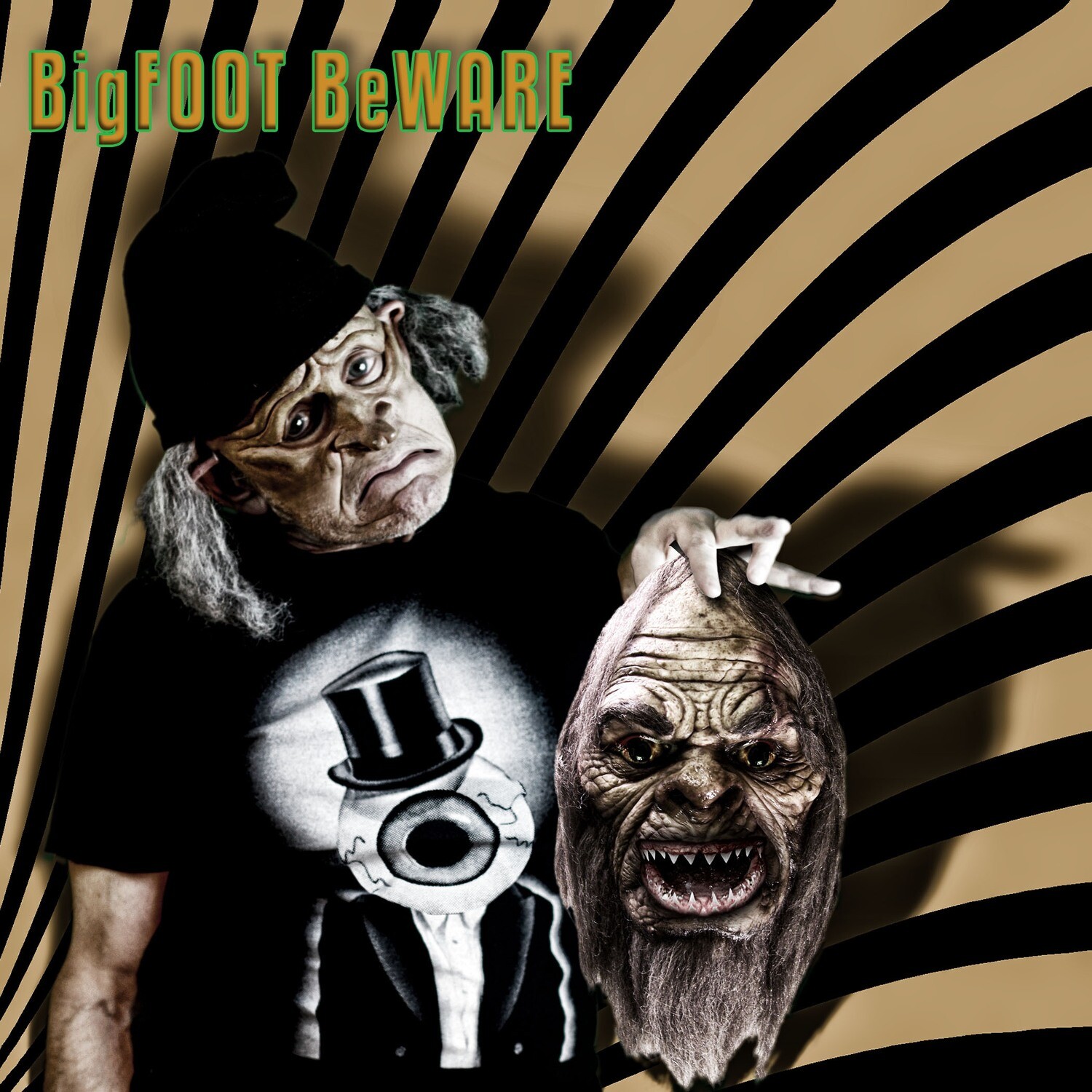 PR-005.3 - Randy Rose - Bigfoot Beware - Sunset Edition - 7"