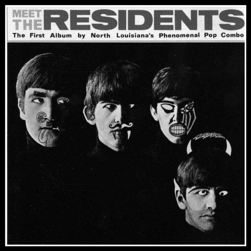 PR-052 - The Residents - Meet The Residents- COLLECTORS SERIES - LP - black/orange  vinyl - 180g