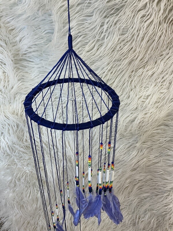 CASCADING DREAM CATCHER 6 1/2” round