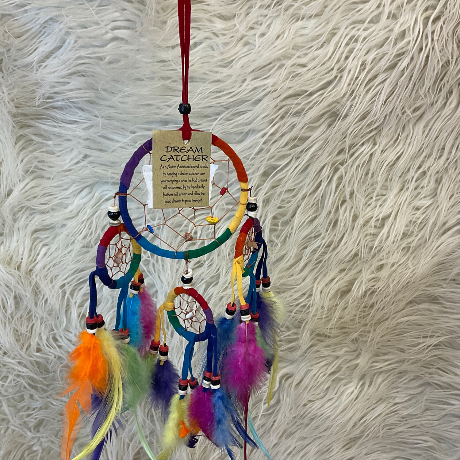 3&#39;&#39; RAINBOW DREAM CATCHER