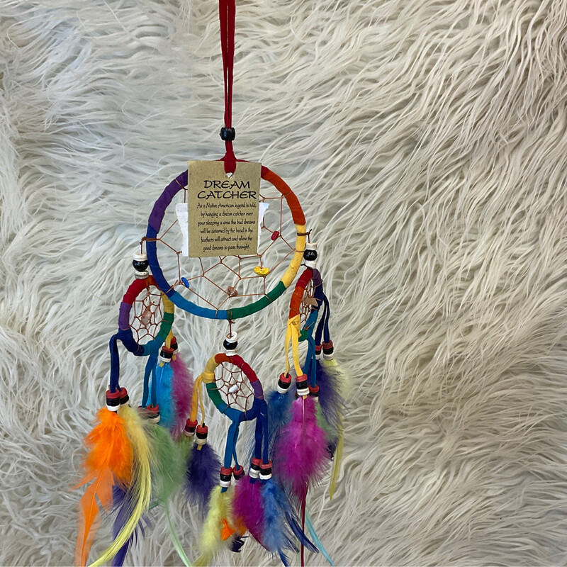 3&#39;&#39; RAINBOW DREAM CATCHER