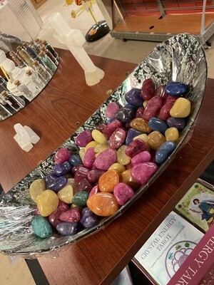 DECORATIVE ABALONE SHELL BOWLS (BOAT)
