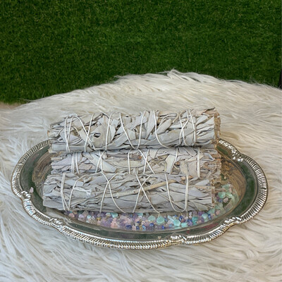 5"-7" WHITE SAGE