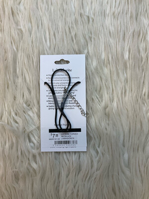 CRYSTAL CARDED NECKLACE LABRADORITE