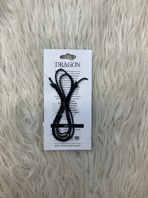 RED DRAGON PEWTER NECKLACE