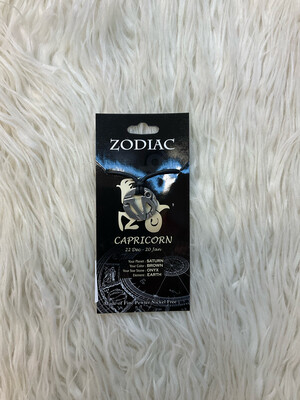 CAPRICORN PEWTER ZODIAC NECKLACE