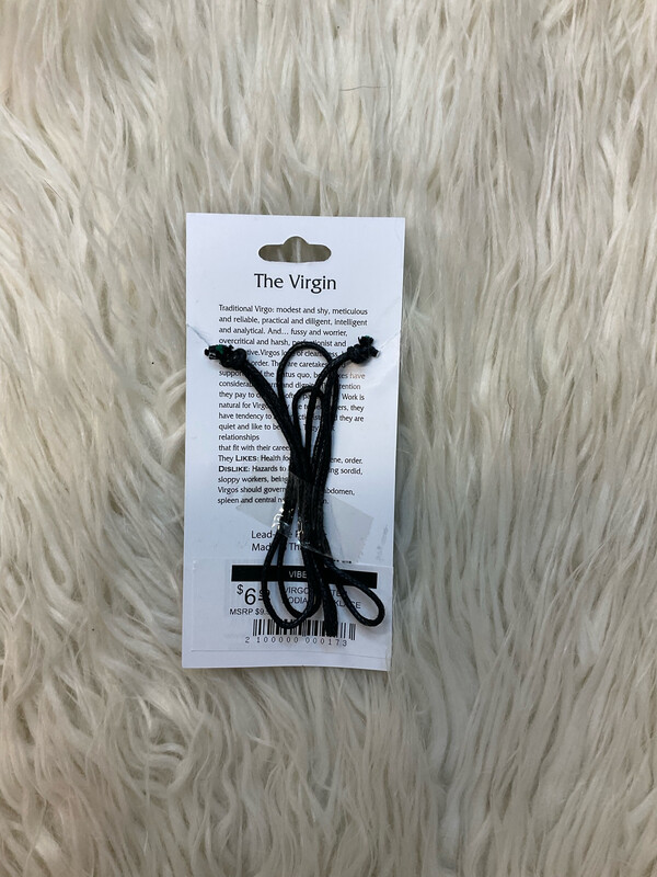 VIRGO PEWTER ZODIAC NECKLACE
