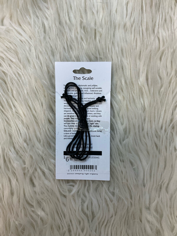 LIBRA PEWTER ZODIAC NECKLACE