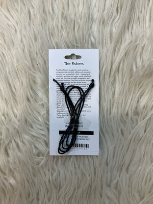 PISCES PEWTER ZODIAC NECKLACE